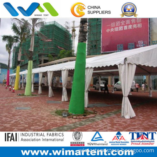 12mx55m White Aluminum PVC Tent for Car Parking